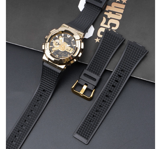 Ремінець для Casio G-Shock GA-100/110/120/200/400/700/710/800, GD-100/110/120, GAW-100G, GAL-100, LX