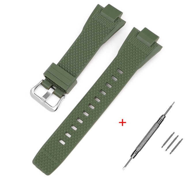 Ремінець для Casio G-Shock GST-B400 Army Green SI