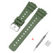 Ремешок для Casio G-Shock GA-2100/2110 Army Green SI