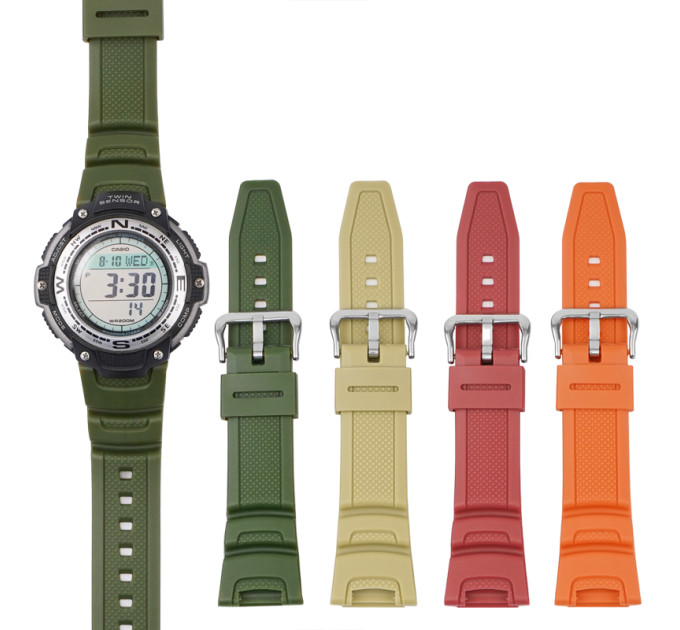Ремінець для Casio SGW-100 Army Green SI