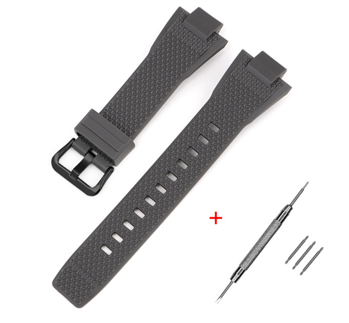 Ремінець для Casio G-Shock GST-B400 Gray BK