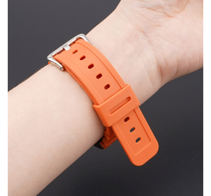 Ремешок для Casio G-Shock GA-2100/2110 Orange SI