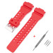 Ремінець для Casio G-Shock GA-100/110 Red SI