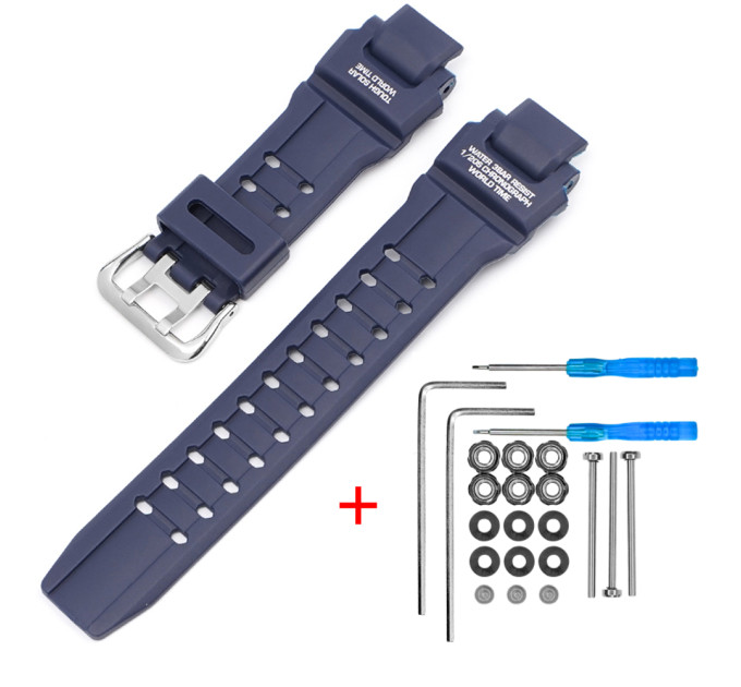Ремінець для Casio G-Shock GA-1000 Dark Blue SI