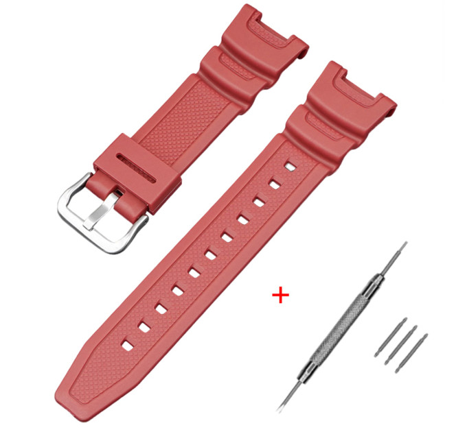 Ремешок для Casio SGW-100 Red SI