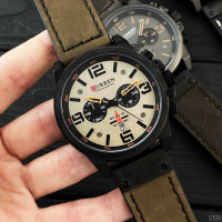 Curren 8314 Khaki-Black