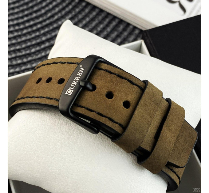 Curren 8314 Khaki-Black