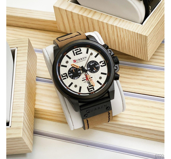 Curren 8314 Khaki-Black