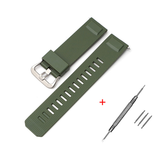 Ремінець для Casio Pro Trek PRW-6900Y Army Green SI