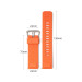 Ремінець для Casio Pro Trek PRW-6900Y Orange SI