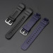 Ремінець для Casio G-Shock AW-282B/590/591/5230, AWG-M100/M101, G-7700/7710 Dark Blue Silver