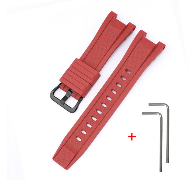 Ремешок для Casio G-Shock GST-W300 Red BK