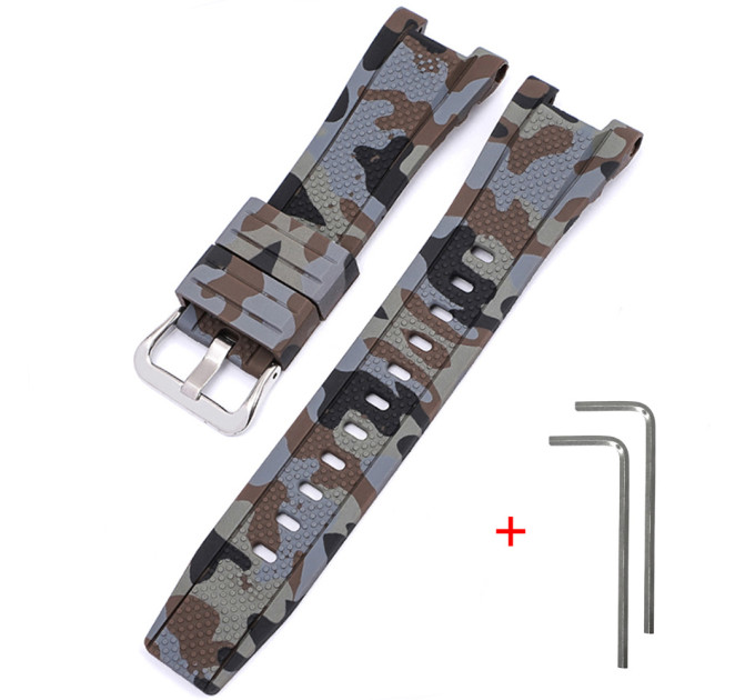 Ремінець для Casio G-Shock GST-W300 Camo Brown SI
