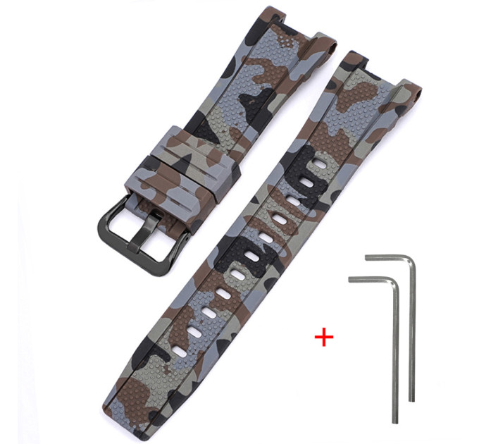 Ремінець для Casio G-Shock GST-W300 Camo Brown BK