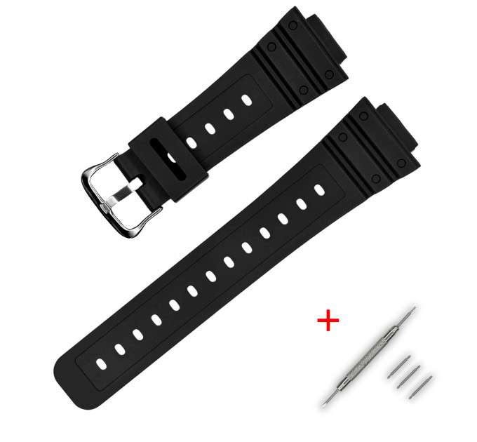 Ремінець для Casio G-Shock DW-5600 Black SI