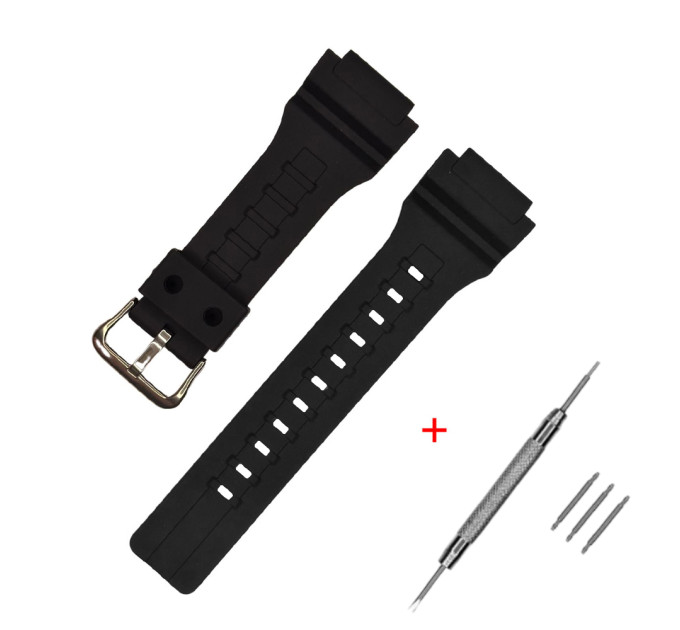 Ремінець для Casio AE-1400 Black SI