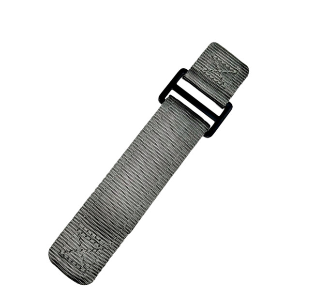 Ремінець для годинника Nylon Pro Grey 22 мм