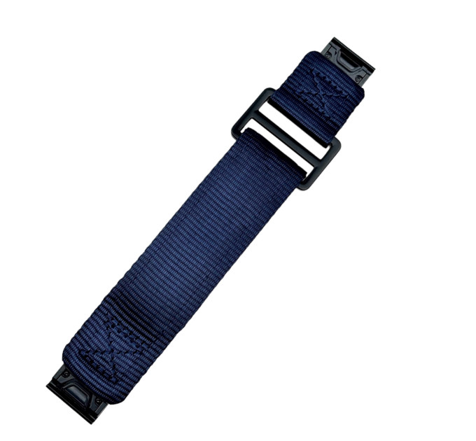 Ремінець для годинника Nylon Pro for Garmin Blue 22 мм