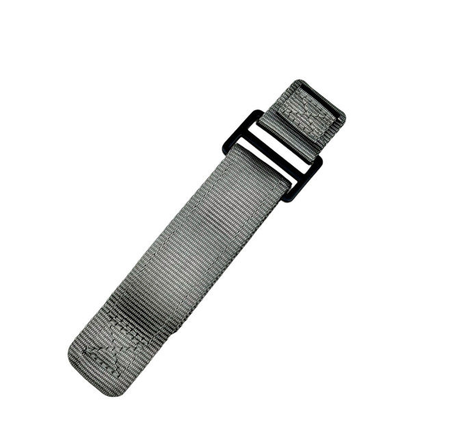 Ремінець для годинника Nylon Pro Grey 20 мм