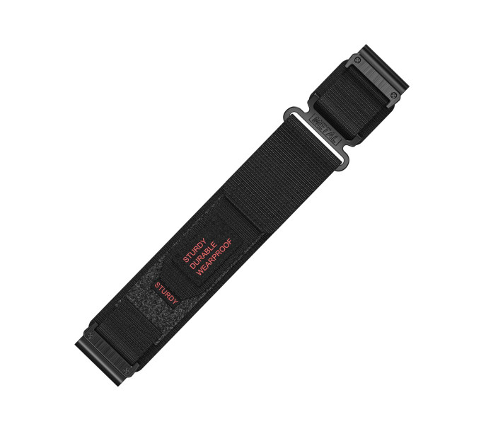 Ремінець для годинника Nylon for Garmin Black 26 мм