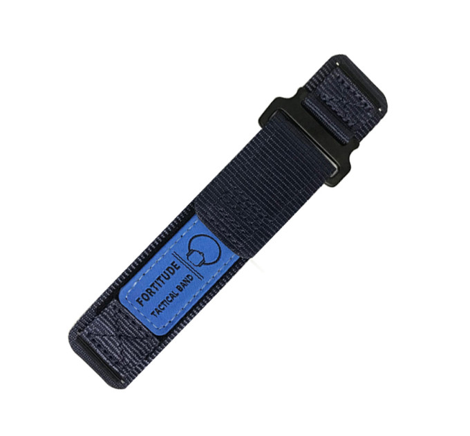 Ремінець для годинника Nylon Blue 20 мм