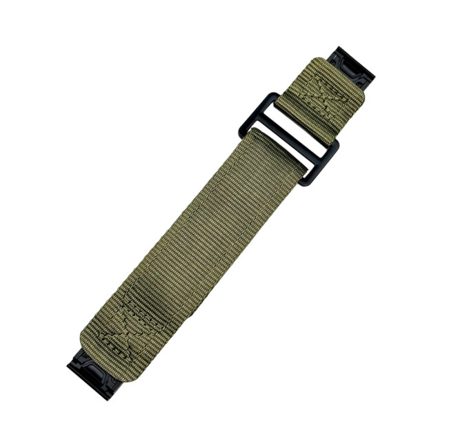 Ремінець для годинника Nylon Pro for Garmin Army Green 22 мм