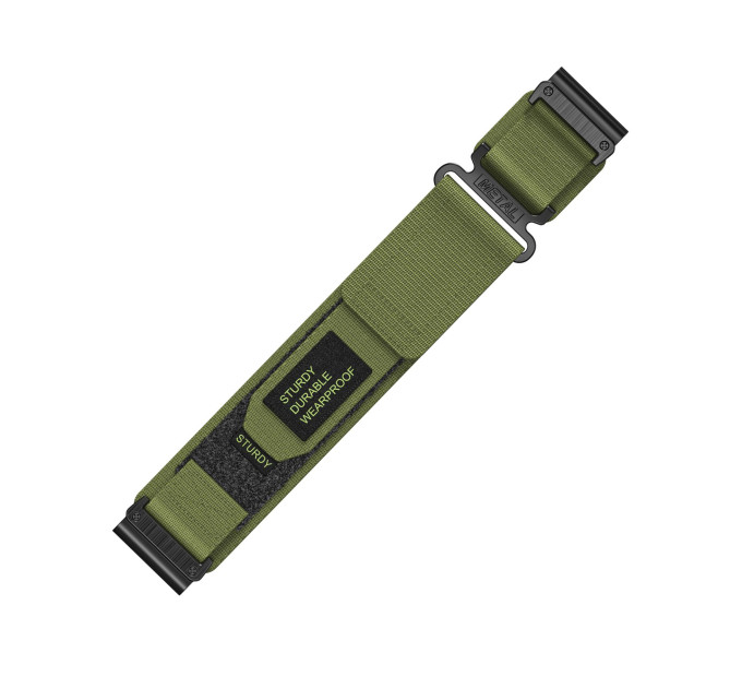 Ремешок для часов Nylon for Garmin Army Green 22 мм