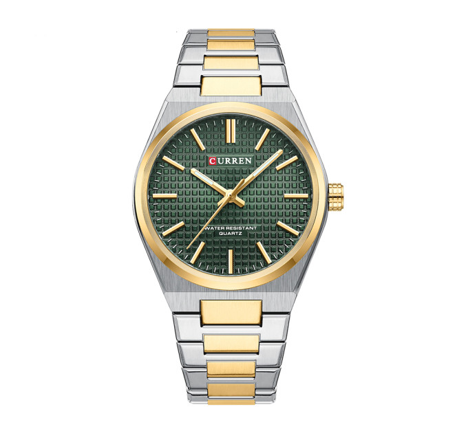 Curren 8439L Silver-Gold-Green