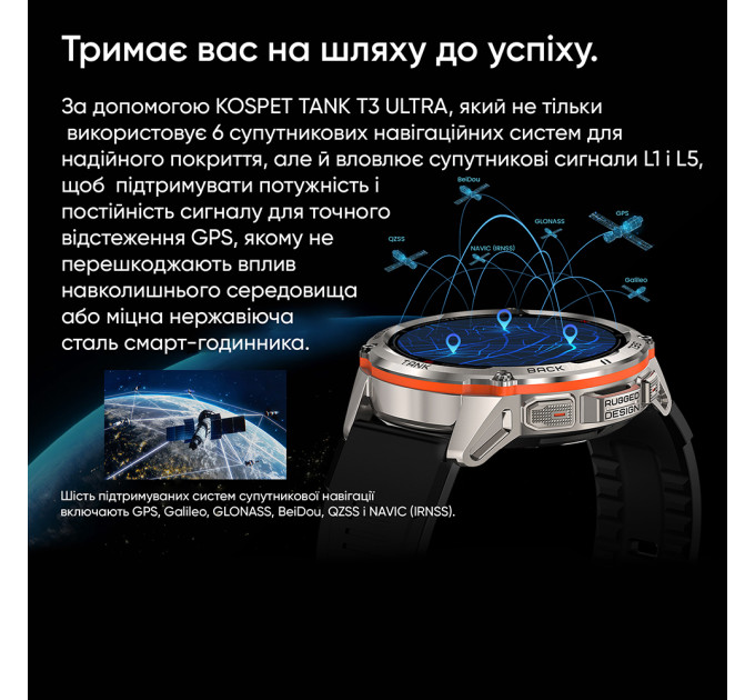 Kospet TANK T3 ULTRA Silver