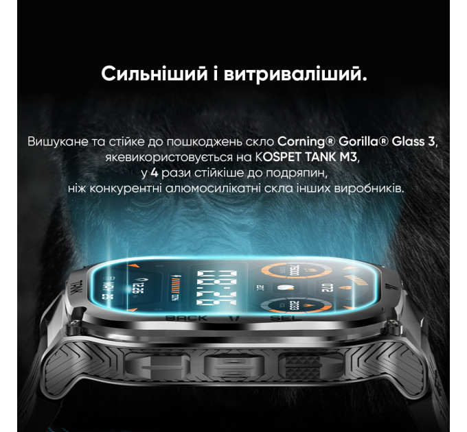 Kospet TANK M3 Black