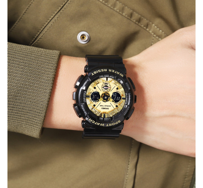 Skmei 2118BKGD Black-Gold