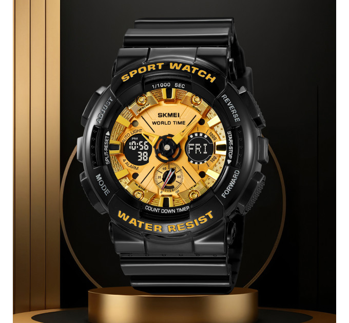Skmei 2118BKGD Black-Gold