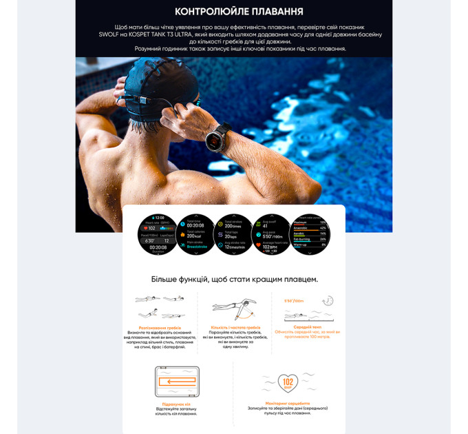 Kospet TANK T3 ULTRA Black