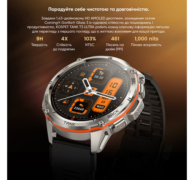 Kospet TANK T3 ULTRA Black