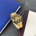 Winner 8067 Gold-Black-Black Red Cristal