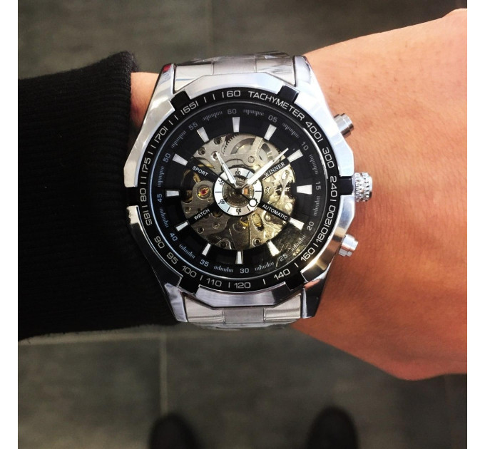 Winner 8042 Silver-Black-Silver