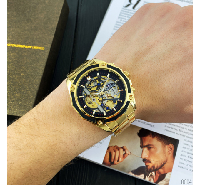 Forsining 8130 Gold-Black