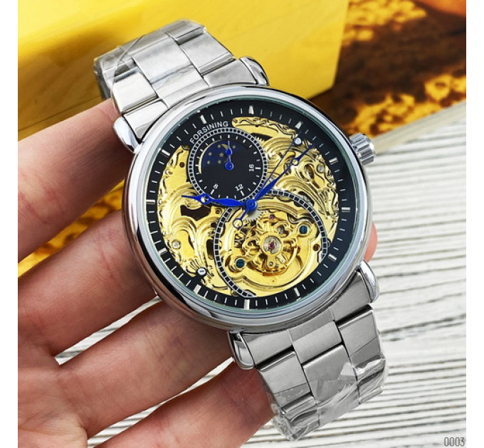 Forsining 8177 Silver-Gold