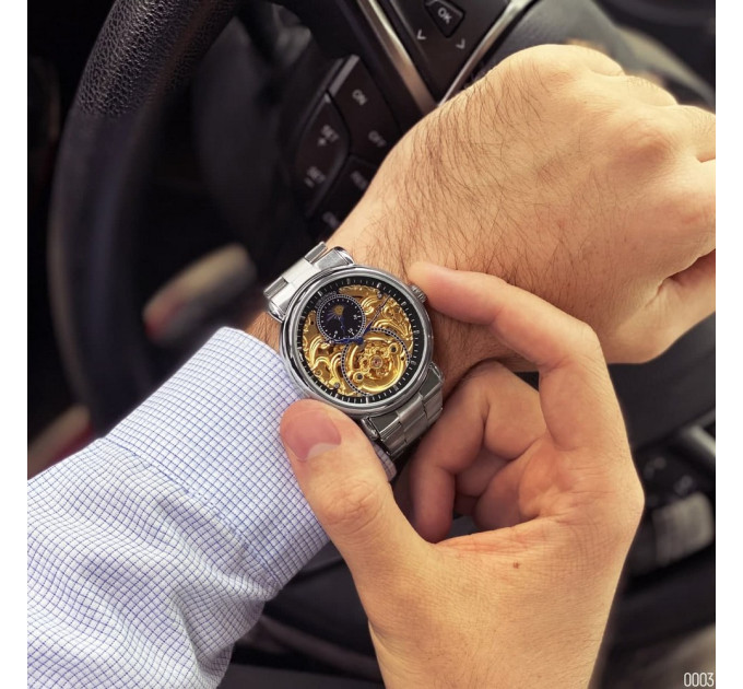Forsining 8177 Silver-Gold