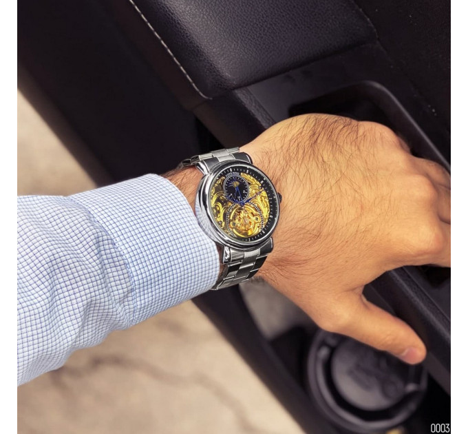 Forsining 8177 Silver-Gold