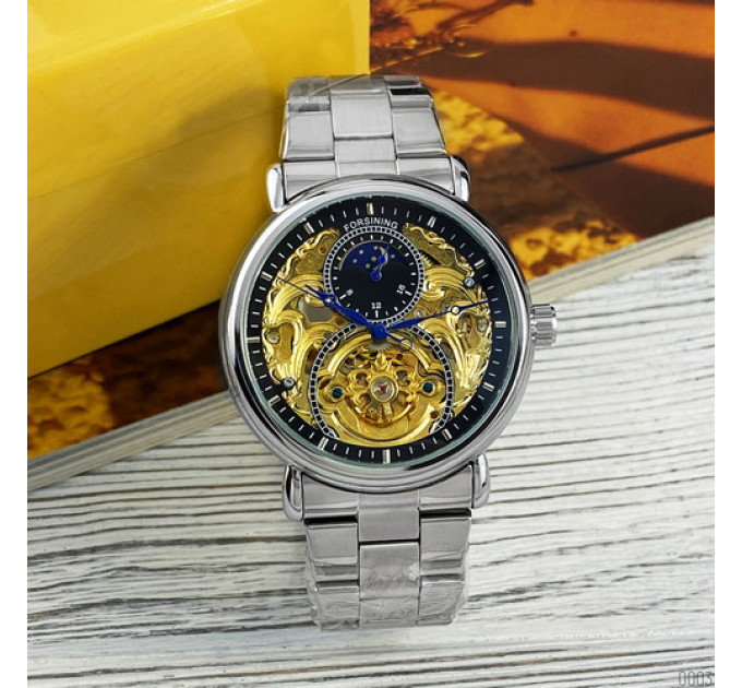 Forsining 8177 Silver-Gold
