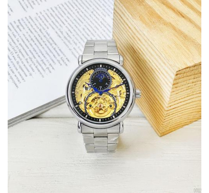 Forsining 8177 Silver-Gold