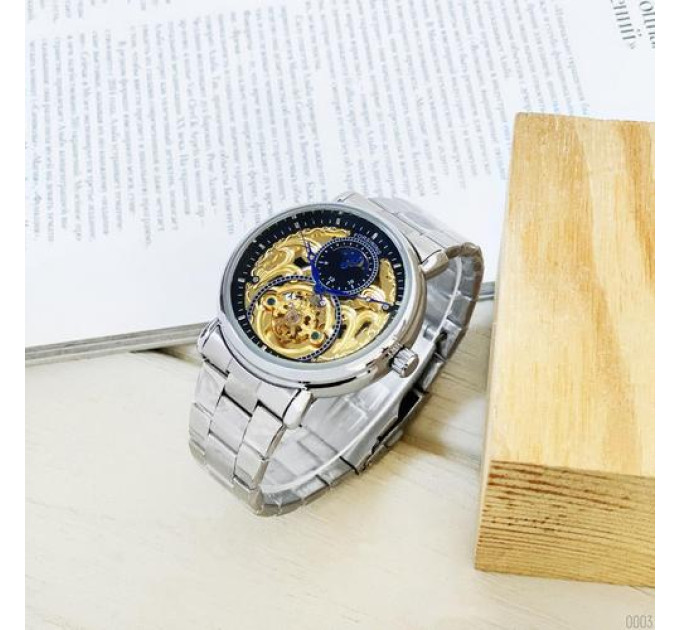 Forsining 8177 Silver-Gold