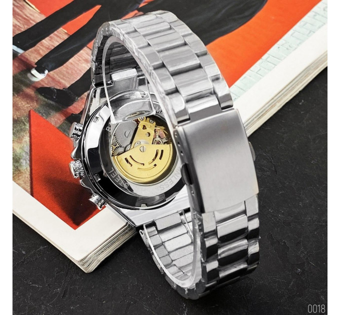 Winner 8067 Silver-Black-Gold Red