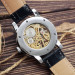 Winner 8008 Diamonds Automatic Black-Silver