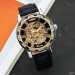 Winner 8012 Diamonds Automatic Black-Silver-Gold-Black