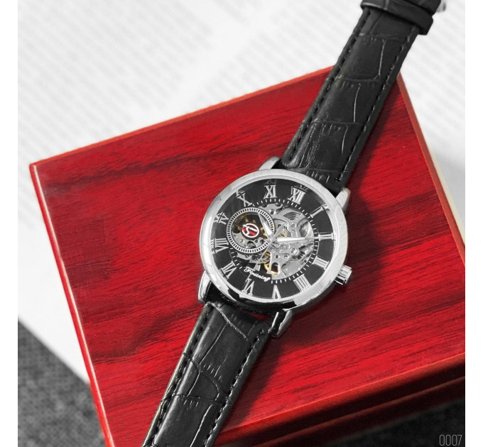 Forsining 8099 Black-Silver-Black