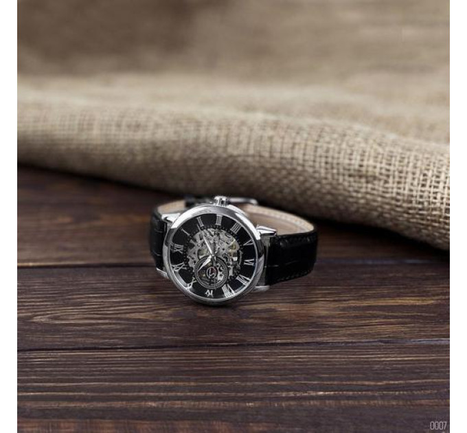 Forsining 8099 Black-Silver-Black