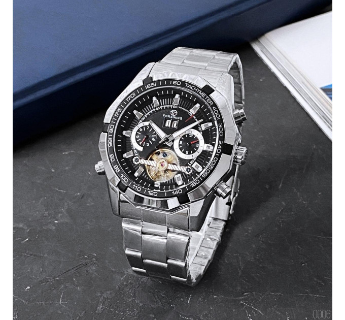 Forsining 340 Silver-Black