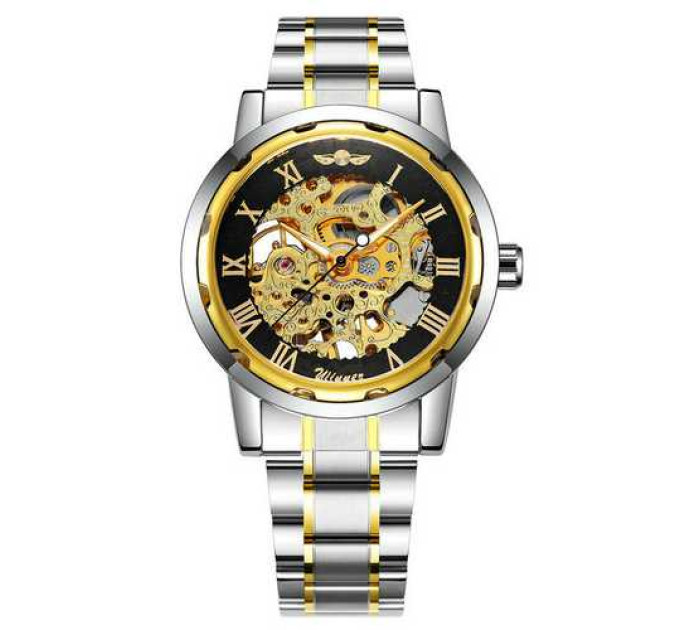 Winner 8012 Automatic Silver-Black-Gold